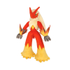 Officiële Pokemon knuffel Blaziken +/- 30cm san-ei